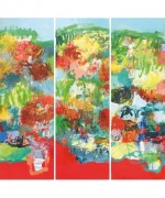 GIVERNY 1, 2 & 3 (triptyque-3 formats 100x50cm)